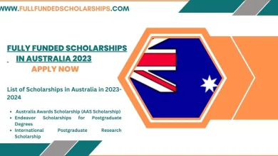 Fully funded Scholarships in Australia 2023 Apply Now