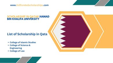 Scholarship in Qatar Hamad Bin Khalifa University