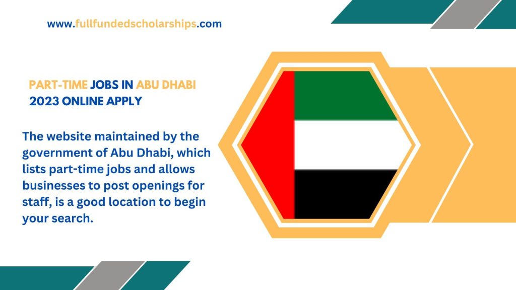 Part-time Jobs In Abu Dhabi 2023 Online Apply