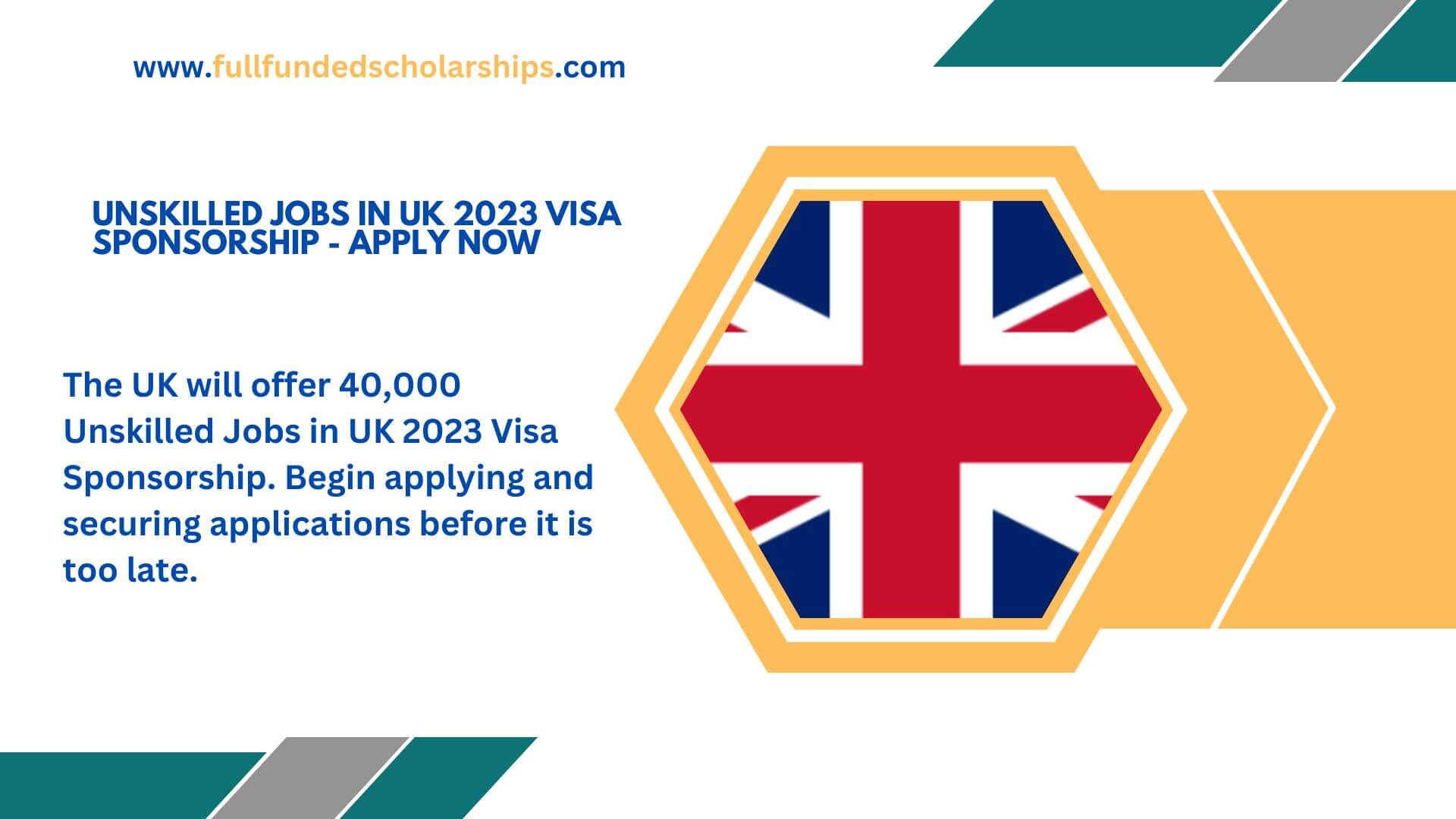 Unskilled Jobs in UK 2023 Visa Sponsorship - Apply Now