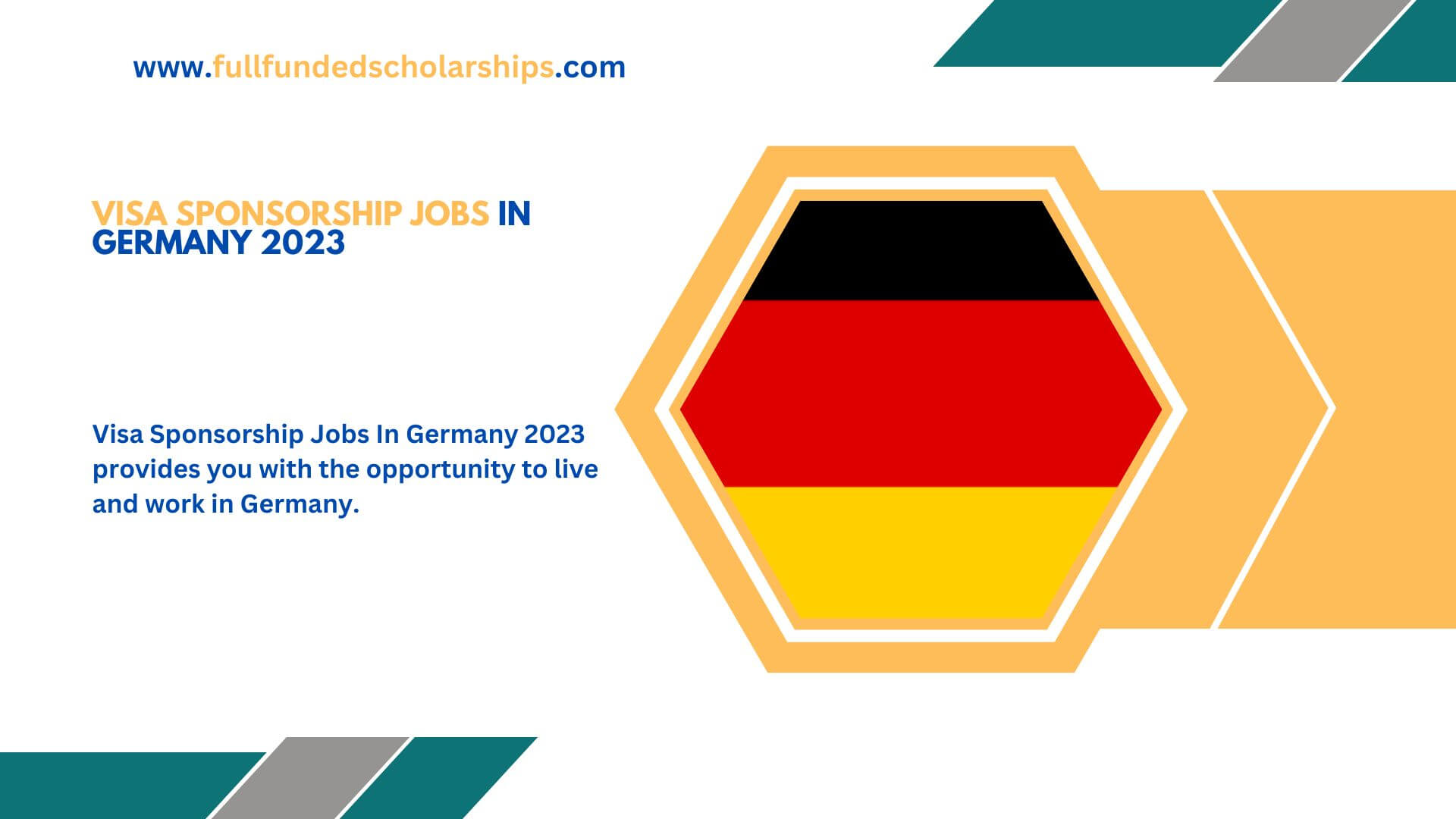 Visa Sponsorship Jobs In Germany 2023 - Apply Now