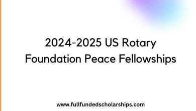 2024-2025 US Rotary Foundation Peace Fellowships