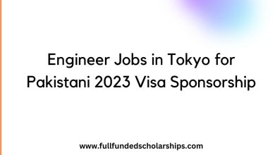 Engineer Jobs in Tokyo for Pakistani 2023 Visa Sponsorship