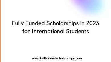 Fully Funded Scholarships in 2023 for International Students