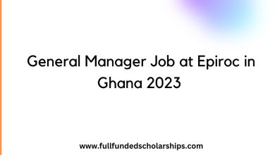 General Manager Job at Epiroc in Ghana 2023