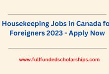 Housekeeping Jobs in Canada for Foreigners 2023 - Apply Now