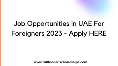 Job Opportunities in UAE For Foreigners 2023 - Apply HERE