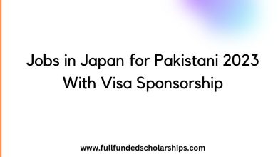 Jobs in Japan for Pakistani 2023 With Visa Sponsorship