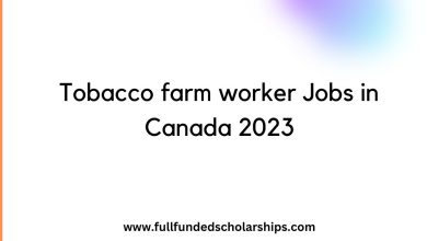 Tobacco farm worker Jobs in Canada 2023