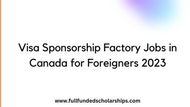 Visa Sponsorship Factory Jobs in Canada for Foreigners 2023