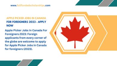 Apple Picker Jobs In Canada For Foreigners 2023 - Apply Now