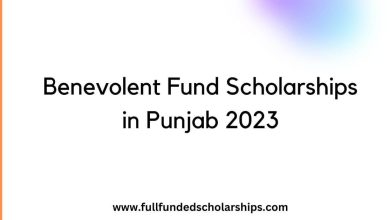 Benevolent Fund Scholarships in Punjab 2023