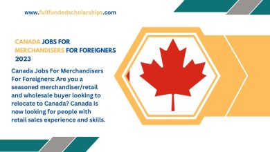 Canada Jobs For Merchandisers For Foreigners 2023