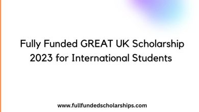 Fully Funded GREAT UK Scholarship 2023 for International Students