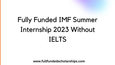 Fully Funded IMF Summer Internship 2023 Without IELTS