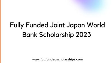 Fully Funded Joint Japan World Bank Scholarship 2023