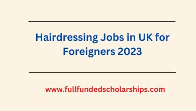 Hairdressing Jobs in UK for Foreigners 2023