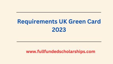 Requirements UK Green Card 2023