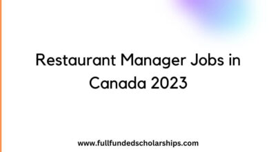 Restaurant Manager Jobs in Canada 2023