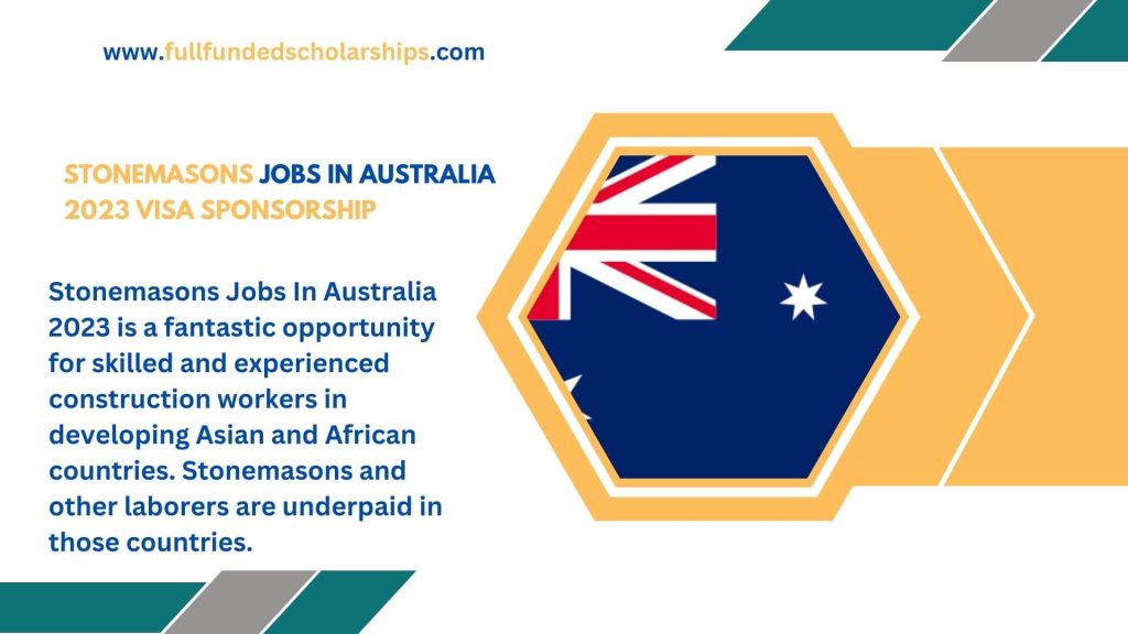 Stonemasons Jobs In Australia 2023 Visa Sponsorship