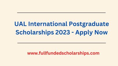 UAL International Postgraduate Scholarships
