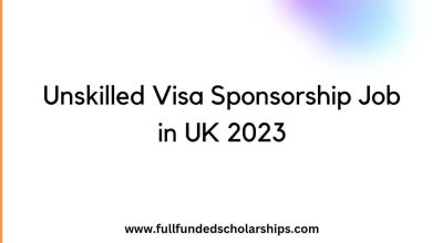 Unskilled Visa Sponsorship Job in UK 2023