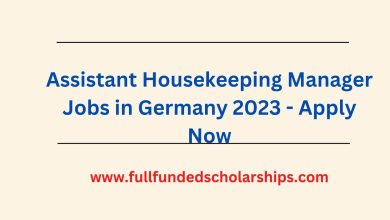 Assistant Housekeeping Manager Jobs in Germany 2023