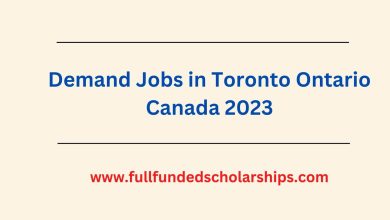 Demand Jobs in Toronto Ontario Canada 2023
