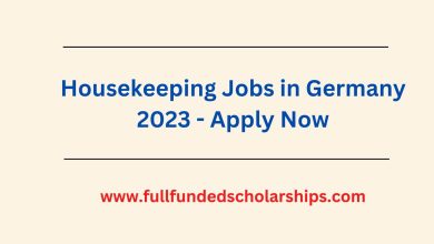 Housekeeping Jobs in Germany 2023