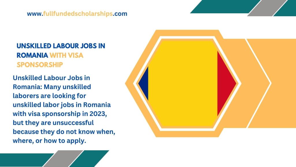 Unskilled Labour Jobs in Romania with Visa Sponsorship
