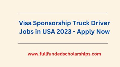 Visa Sponsorship Truck Driver Jobs in USA 2023