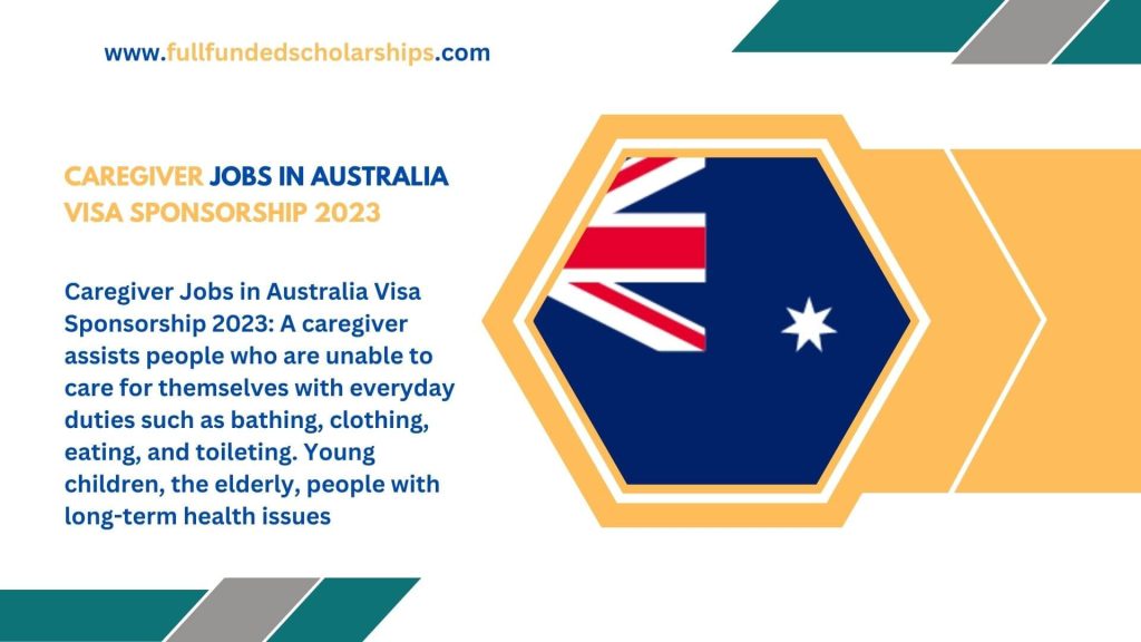 Caregiver Jobs in Australia Visa Sponsorship 2023