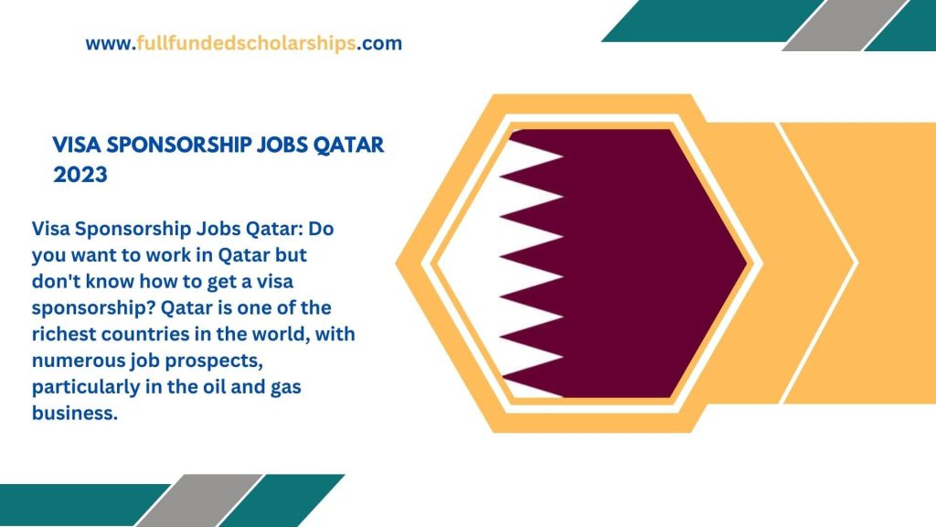 Visa Sponsorship Jobs Qatar 2023