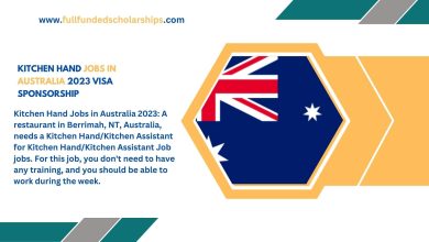 Kitchen Hand Jobs in Australia 2023 Visa Sponsorship