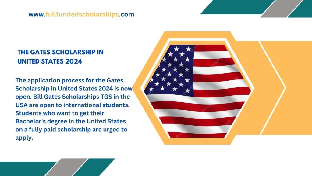 The Gates Scholarship in United States 2024