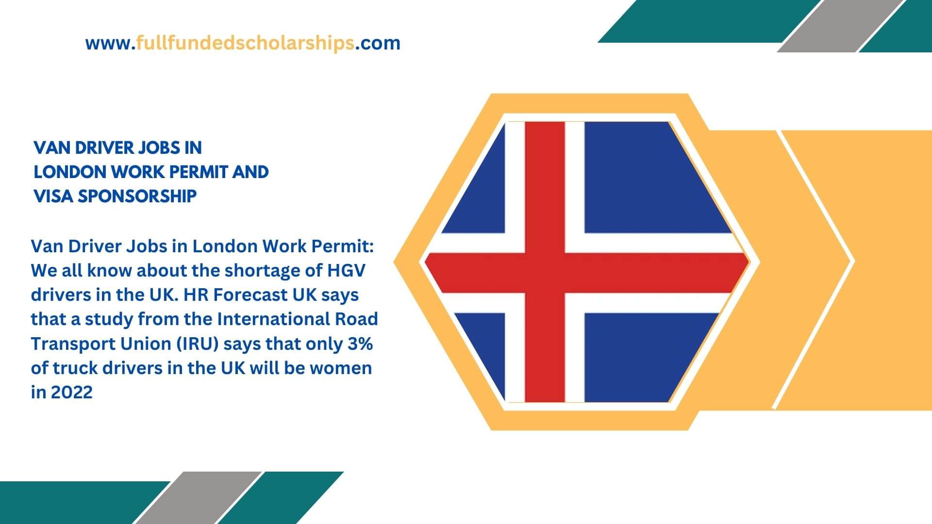 Van Driver Jobs in London Work Permit and Visa Sponsorship