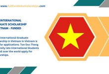 TDTU International Graduate Scholarship in Vietnam - Funded